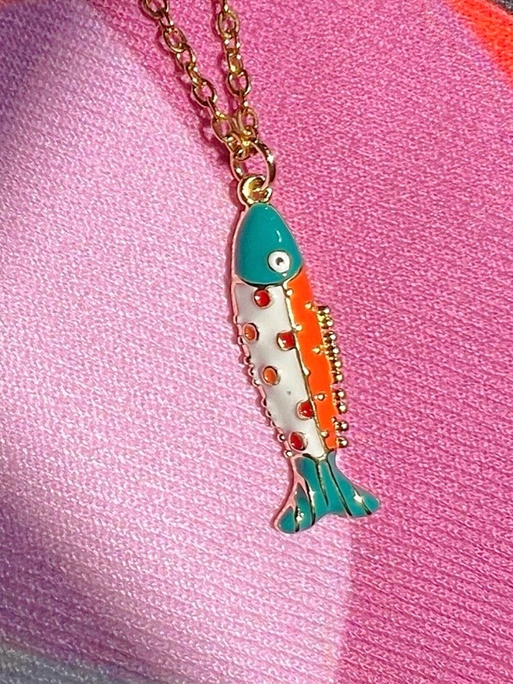 Flirty Fish Necklace